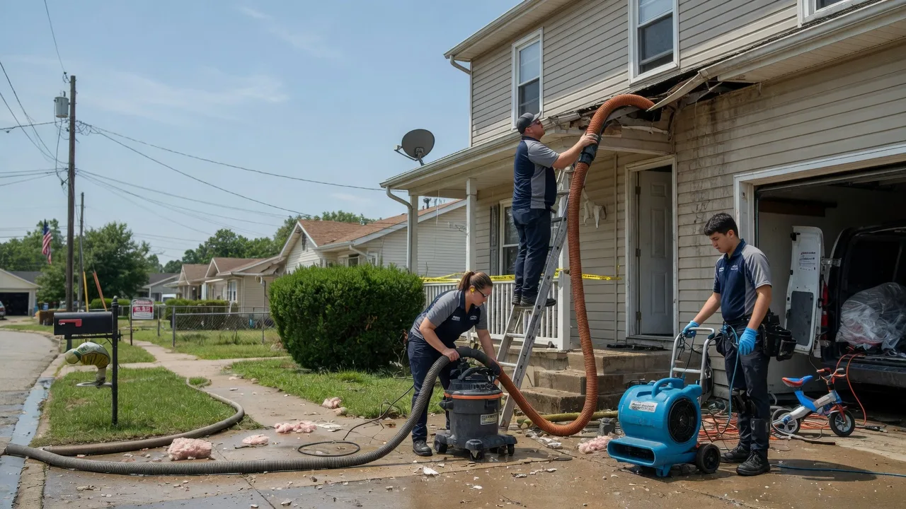 Water Damage Restoration in Enid, MS near me
